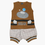 Boys Sando Suit - Brown, Boys Sets & Suits, Chase Value, Chase Value