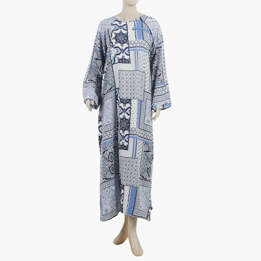 Women's Printed Abaya - Multi Color, Women Abayas, Chase Value, Chase Value
