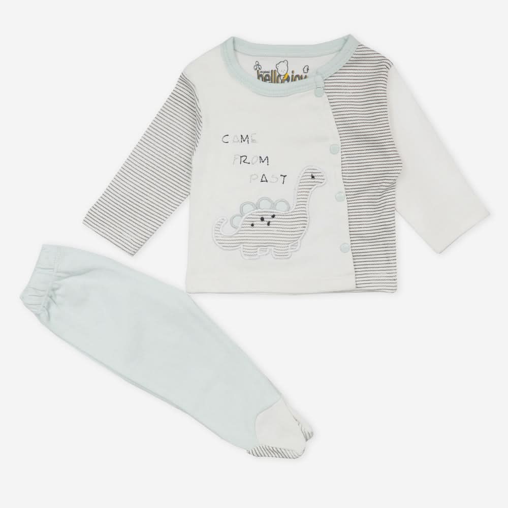 Newborn Boys Suit - Cyan, Newborn Boys Sets & Suits, Chase Value, Chase Value