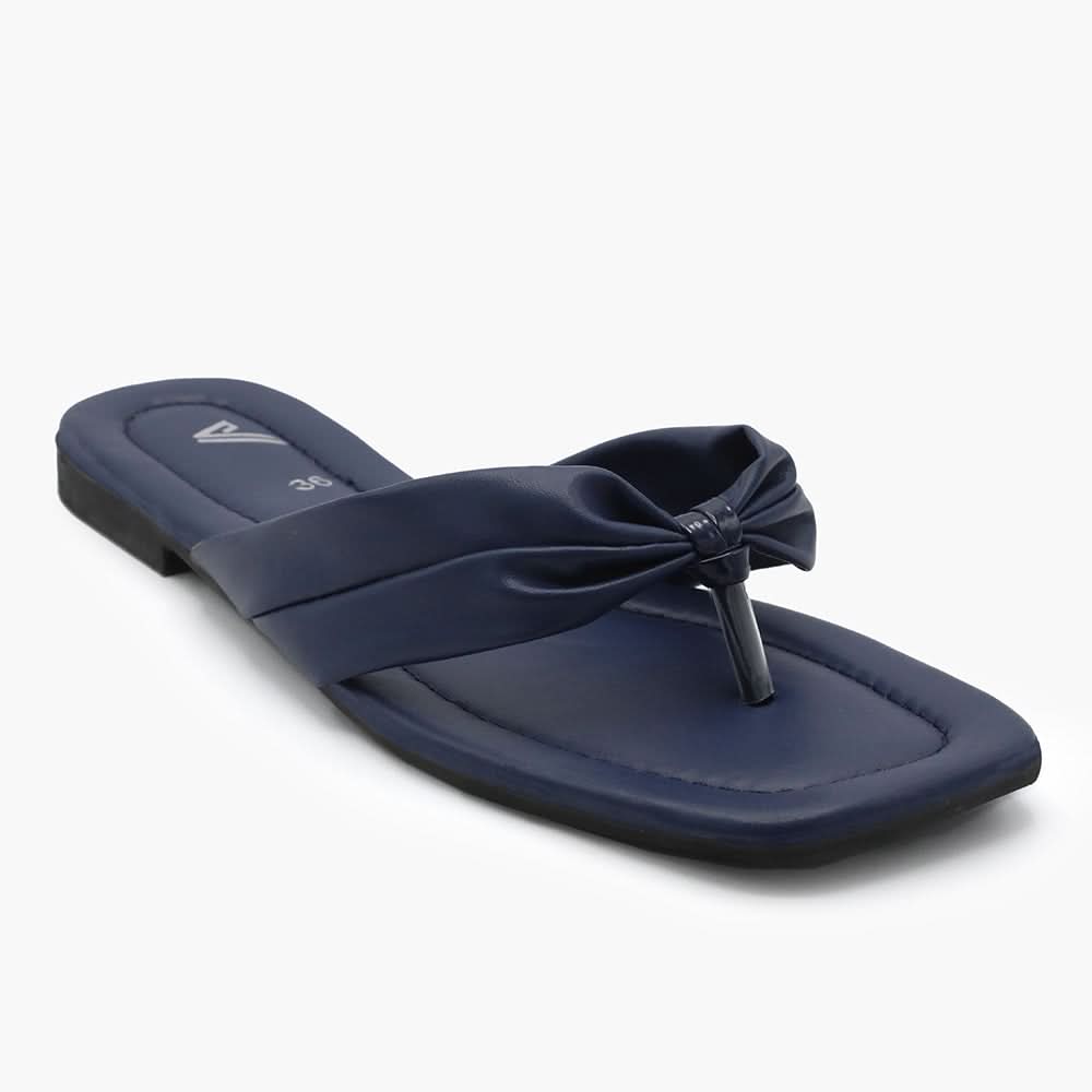 Women's Slipper - Navy Blue, Women Slippers, Chase Value, Chase Value