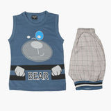 Boys Sando Suit - Steel Blue, Boys Sets & Suits, Chase Value, Chase Value