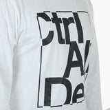 Men's Full Sleeves T-Shirt - White, Men's T-Shirts & Polos, Chase Value, Chase Value