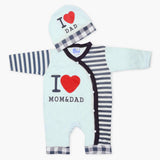 Newborn Boys Romper - Cyan, Newborn Boys Rompers, Chase Value, Chase Value