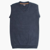 Boys Sleeveless Sweater - Navy Blue, Boys Sweaters, Chase Value, Chase Value