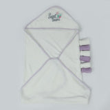 Valuable Bath Towel & 6 Pc Roll Face Towel - White, Bath Accessories, Chase Value, Chase Value