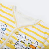 Newborn Girls Full Sleeves Suit - Yellow, Newborn Girls Sets & Suits, Chase Value, Chase Value