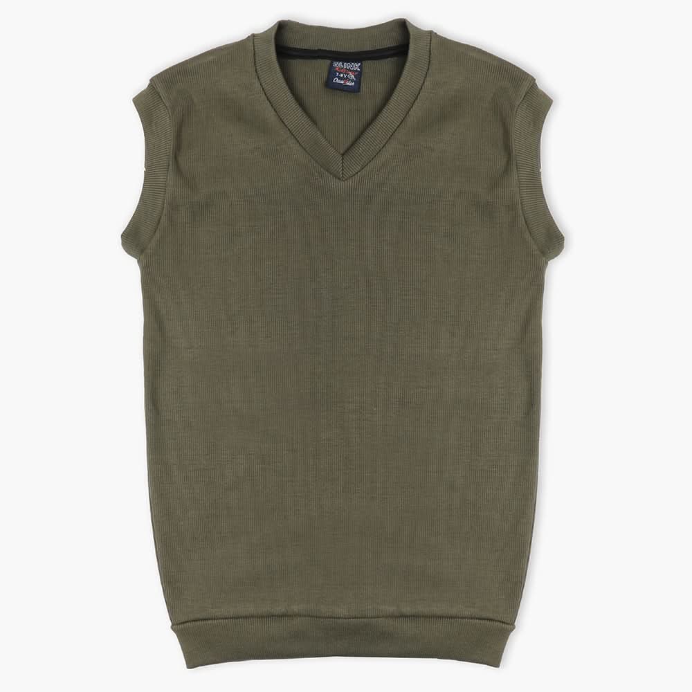 Boys Sweater - Olive Green, Boys Sweaters, Chase Value, Chase Value