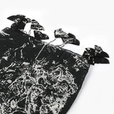 Women's Printed Scarf - Black, Women Shawls & Scarves, Chase Value, Chase Value