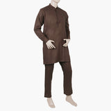 Eminent Men's Trim Fit Kurta Pajama - Brown, Men's Shalwar Kameez, Eminent, Chase Value