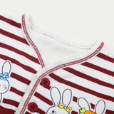 Newborn Girls Full Sleeves Suit - Maroon, Newborn Girls Sets & Suits, Chase Value, Chase Value