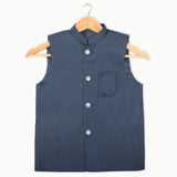 Eminent Boys Fancy Waistcoat - Navy Blue, Boys Waistcoats, Eminent, Chase Value