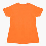 Eminent Girls Half Sleeves T-Shirt - Orange, Girls T-Shirts, Eminent, Chase Value
