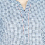 Women's Woven Top - Blue, Women T-Shirts & Tops, Chase Value, Chase Value