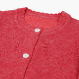 Newborn Girls Sweater - Dark Pink, Newborn Girls Winterwear, Chase Value, Chase Value