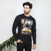 Men's Full Sleeves T-Shirt - Black, Men's T-Shirts & Polos, Chase Value, Chase Value