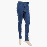 Women's Basic Denim Pant - Mid Blue, Women Pants & Tights, Chase Value, Chase Value