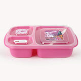 Student Lunch Box with Spoon 1000ml - Pink, Tiffin Boxes & Bottles, Chase Value, Chase Value