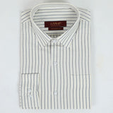 Men's Stamp Formal Shirt Stripe - Blue & Yellow, Men's Shirts, Chase Value, Chase Value