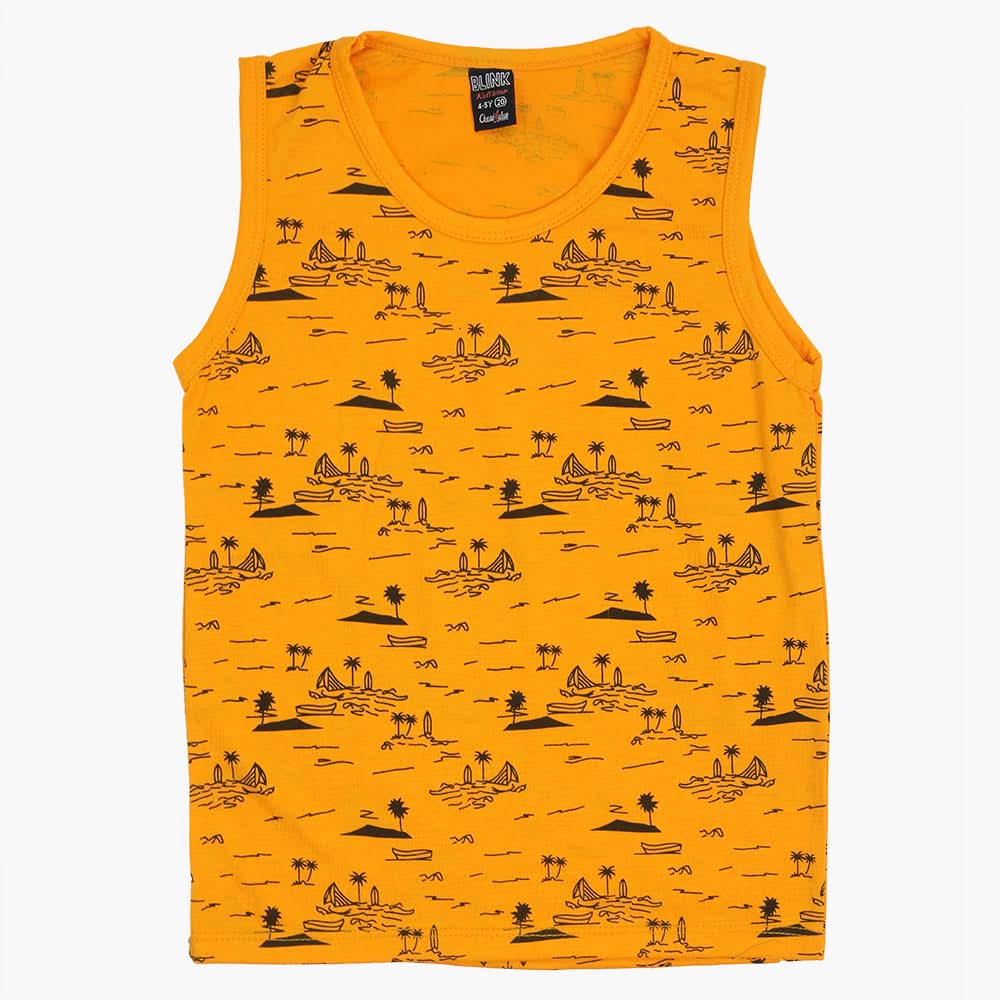 Boys Sando - Orange, Boys T-Shirts, Chase Value, Chase Value
