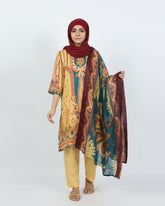 Valuable Women's Printed 3 Pcs Suit