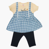 Girls Tights Suit - Blue, Girls Shalwar Kameez, Chase Value, Chase Value