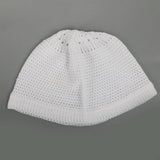 Prayer Cap (Namaz Cap) - White, Men's Caps & Hats, Chase Value, Chase Value