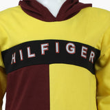 Boys Full Sleeves Hoodie T-Shirt - Yellow, Boys Hoodies & Sweat Shirts, Chase Value, Chase Value