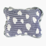 Heart Fluffy Soft Pillow - Grey, Cushions & Pillows, Chase Value, Chase Value