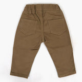 Newborn Boys Cotton Pant - Brown, Newborn Boys Shorts & Pants, Chase Value, Chase Value