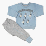Newborn Girls Full Sleeves Suit - Blue, Newborn Girls Winterwear, Chase Value, Chase Value