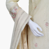 Women's Fancy 3Pcs Suit - Skin, Women Shalwar Suits, Chase Value, Chase Value