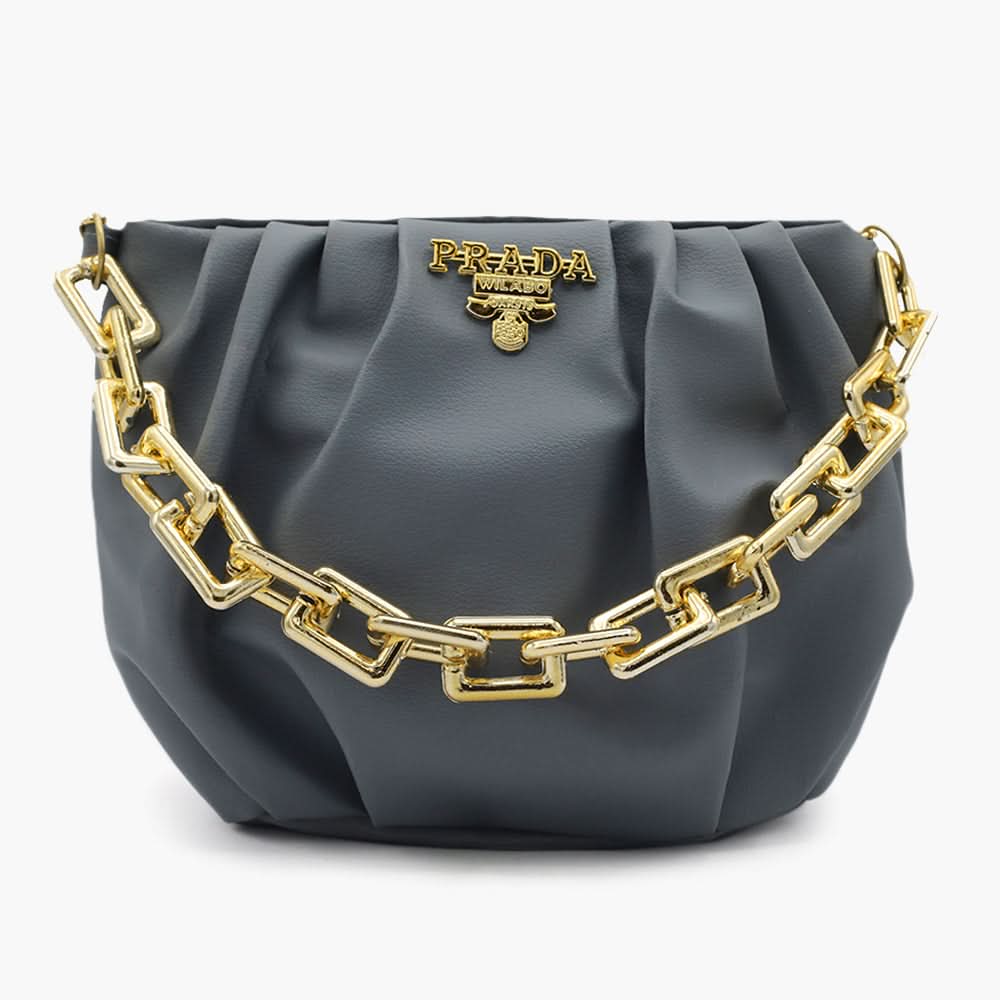 Women's Shoulder Bag - Grey, Women Bags, Chase Value, Chase Value