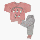 Newborn Girls Full Sleeves Suit - Pink, Newborn Girls Winterwear, Chase Value, Chase Value