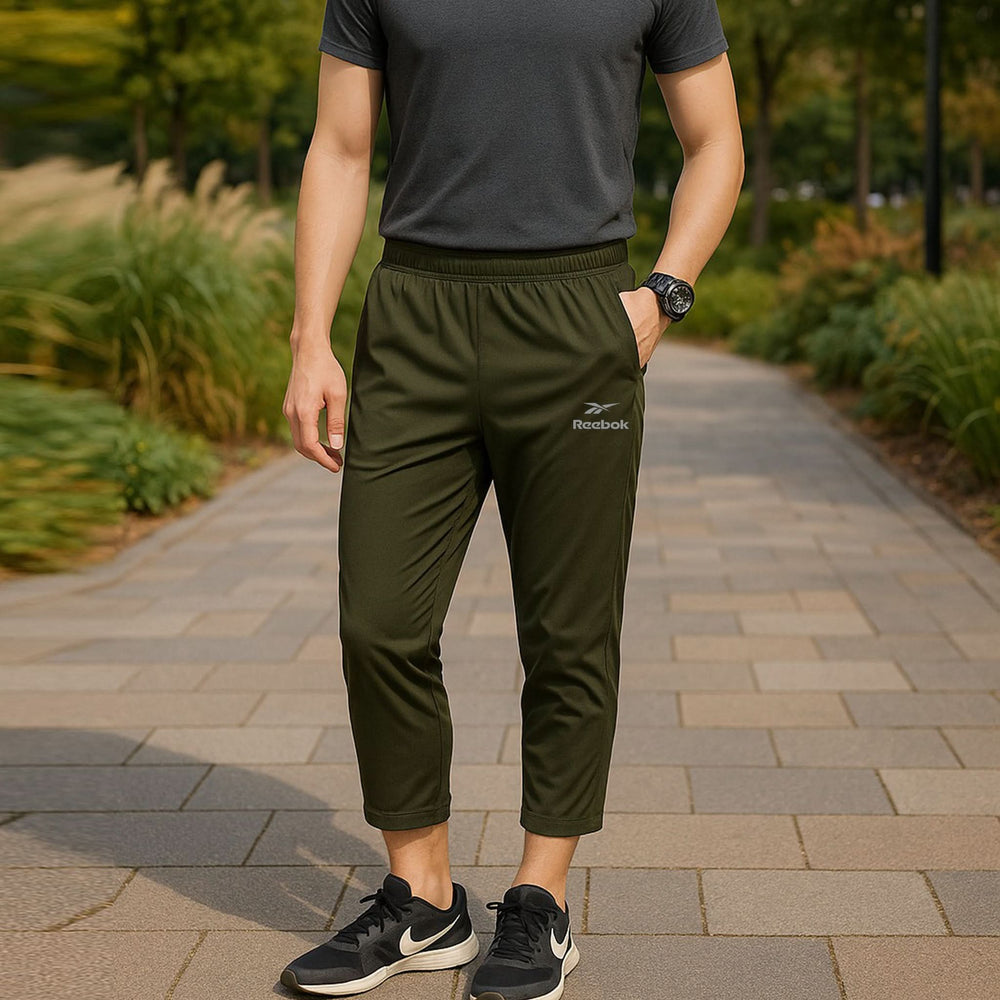 Men's Plain 3Qtr - Olive Green, Men's Shorts, Chase Value, Chase Value