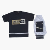 Boys Half Sleeves Suit - Navy Blue, Boys Sets & Suits, Chase Value, Chase Value