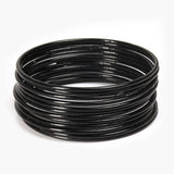 Women's Plain Bangle - Black, Women Bangles & Bracelets, Chase Value, Chase Value