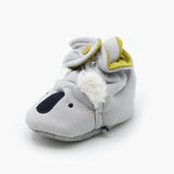 Valuables Infants Fancy Booties - Grey, Newborn Caps, Shoes & Socks, Chase value, Chase Value