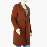 Women's Long Coat - Brown, Women Jackets, Chase Value, Chase Value