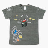 Boys Half Sleeves T-Shirt - Olive Green, Boys T-Shirts, Chase Value, Chase Value