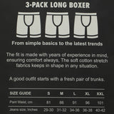 Men's 3 Pack Long Boxer RGS - Multi, Men's Underwear, RGS, Chase Value