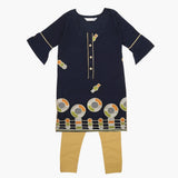 Girls Shalwar Suit - Navy Blue, Girls Shalwar Kameez, Chase Value, Chase Value