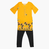 Girls Shalwar Suit - Yellow, Girls Shalwar Kameez, Chase Value, Chase Value