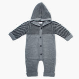 Newborn Boys Romper - Charcoal, Newborn Boys Rompers, Chase Value, Chase Value