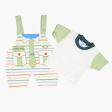 Newborn Boys Romper - Light Green, Newborn Boys Rompers, Chase Value, Chase Value