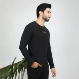 Eminent Men's Round Neck Full Sleeves T-Shirt - Black, Men's T-Shirts & Polos, Eminent, Chase Value