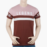 Men's Half Sleeves T-Shirt - Tea Pink, Men's T-Shirts & Polos, Chase Value, Chase Value