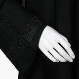Women's Long Bottom Abaya - Black, Women Abayas, Chase Value, Chase Value