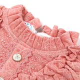 Girls Pant Suit - Peach, Girls Shalwar Kameez, Chase Value, Chase Value