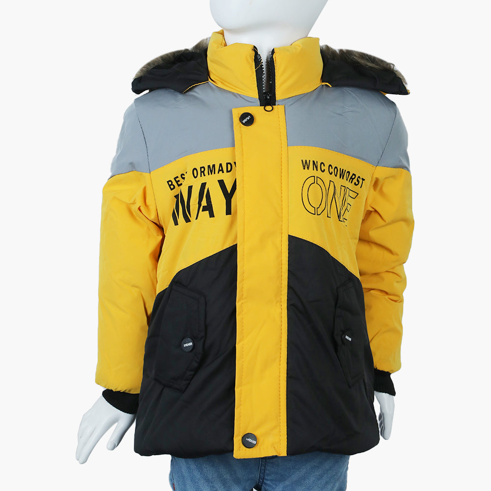 Boys Jacket - Yellow, Boys Jackets & Blazers, Chase Value, Chase Value