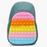 Girls Back Pack - Steel Blue, Kids Bags, Chase Value, Chase Value